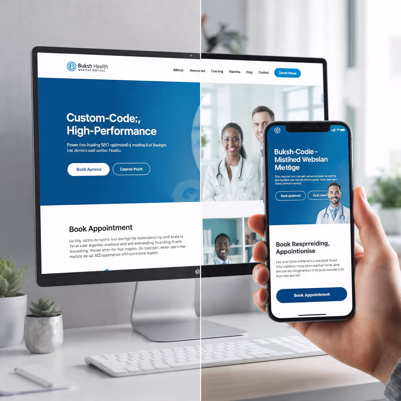 Urgent Care Website Development by webfreelancer.in