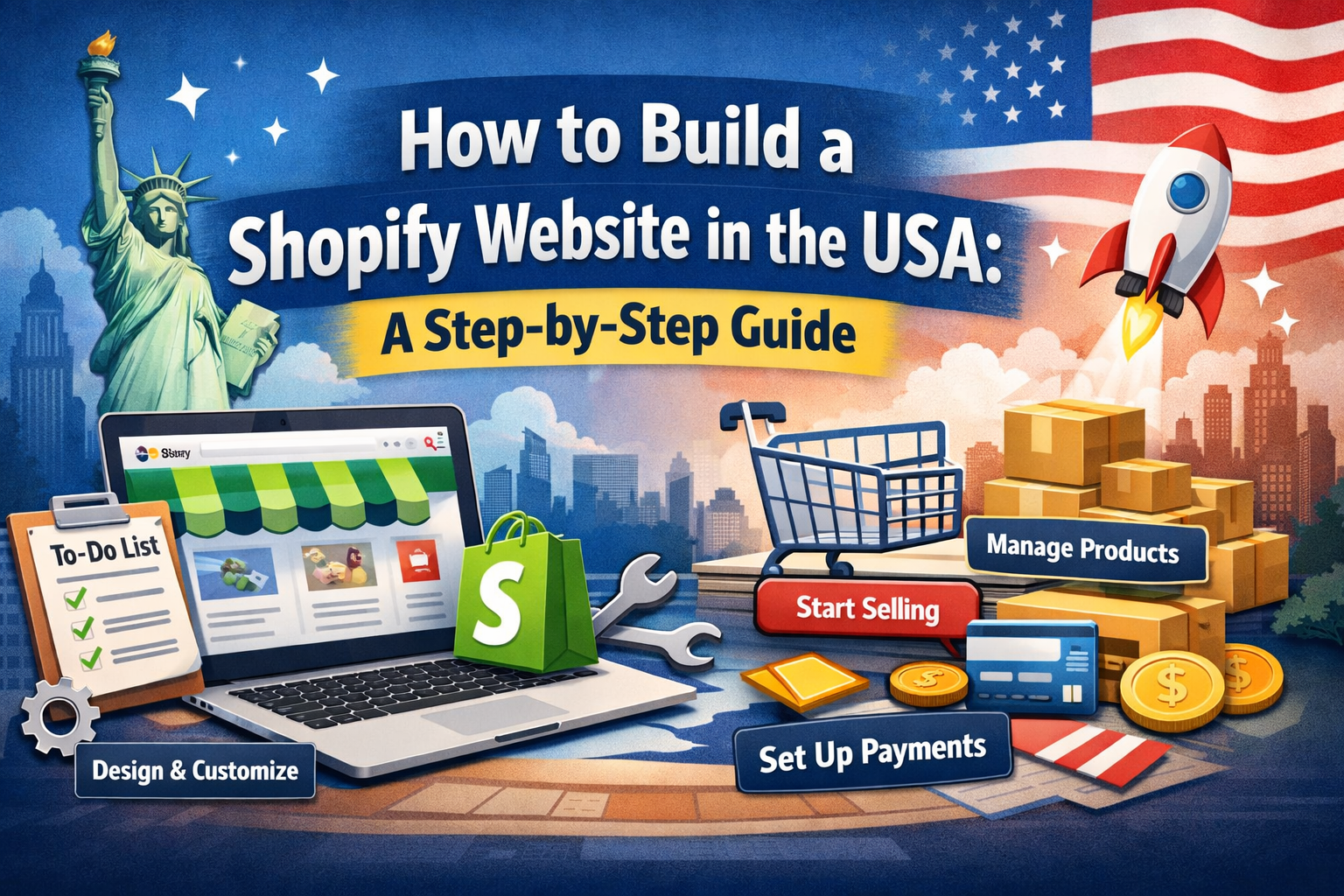 How to Build a Shopify Website in the USA: A Step‑by‑Step Guide