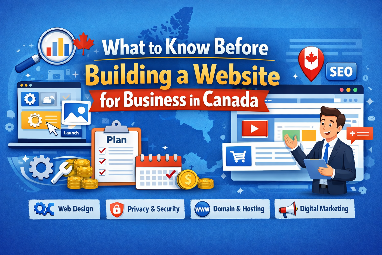 What to Know Before Building a Website for Business in Canada