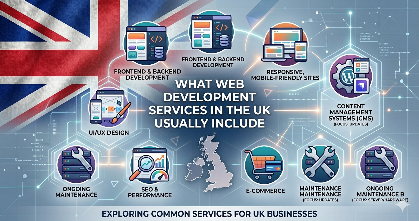 What Web Development Services in the UK Usually Include