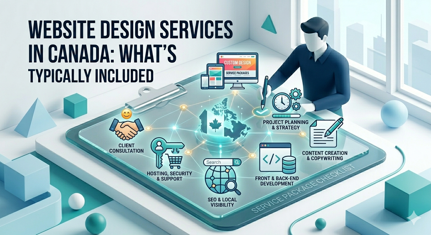 Website Design Services in Canada: What’s Typically Included